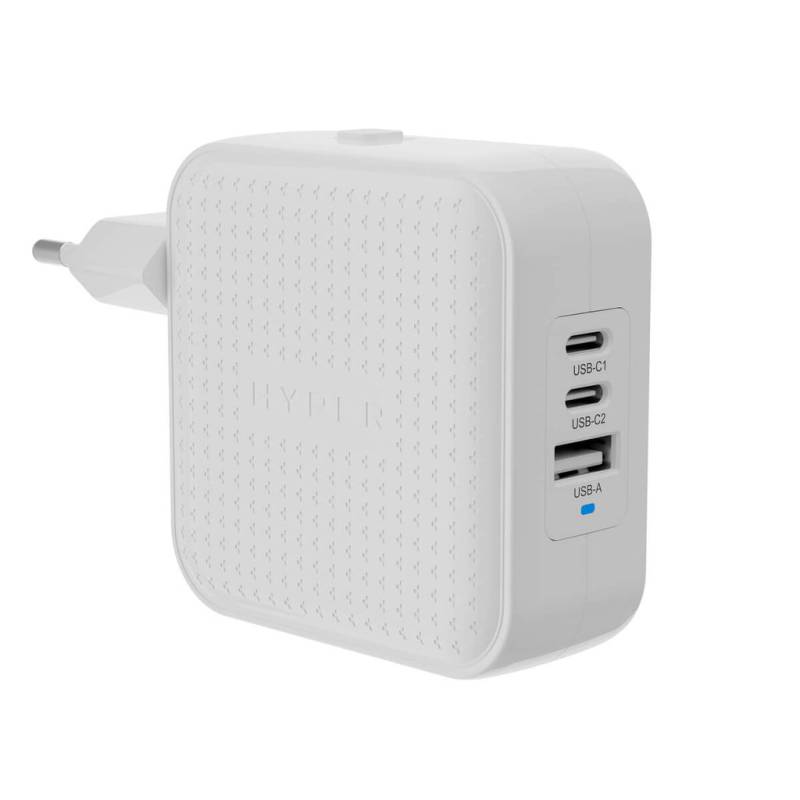 Hyper - HyperJuice 70W USB-C GaN Travel Charger (3C+1A) - White von Targus