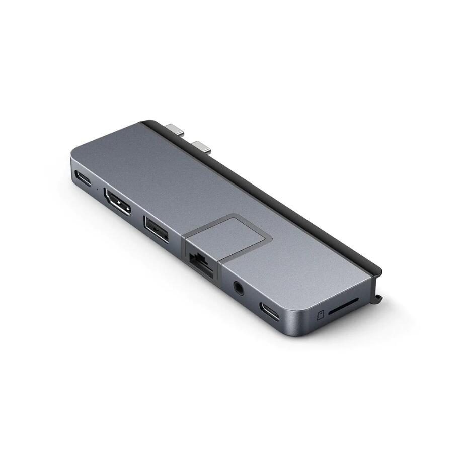 HyperDrive DUO PRO 7-in-2 USB-C Hub - Grau von Targus
