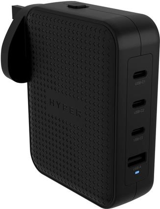 HyperJuice - Netzteil - 145 Watt - Ausgangsanschlüsse: 4 - Schwarz (HJ1001BKWWGL) von Targus