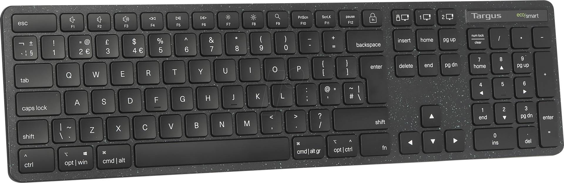 TARGUS AKB873UK - Funk-Tastatur, Bluetooth, schwarz, UK TARGUS AKB873UK - Funk-Tastatur, Bluetooth, schwarz, UK von Targus