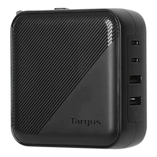 Targus APA109GL Accessories 100W GAN Charger Multi Port - with TRAVEL ADAPTERS (Black) von Targus