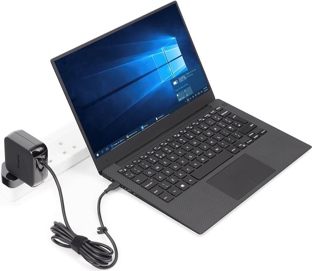 TARGUS USB-C AC Unniversal Netzladegerät schwarz (APA95EU) von Targus