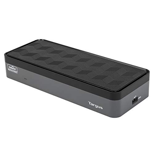 HyperDrive DOCK570EUZ USB-C™ Universal Quad 4K (QV4K) Dockingstation mit 100 W Power Delivery (USB Schnell-Ladung) von Targus