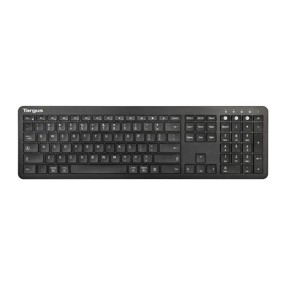 Targus® Full-Size-Design Multi-Device Antimikrobielle Bluetooth®-Tastatur, QWERTZ-Layout von Targus