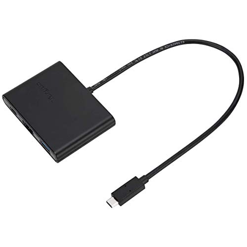 Targus ACA929EU USB-C an HDMI/USB-C/USB-A-Adapter mit Stromversorgung - Schwarz von Targus