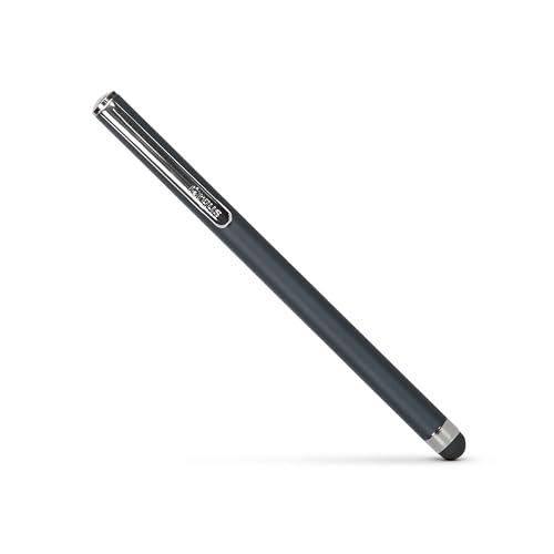 Targus AMM01TBUS Stylus-Eingabestift für Tablets, iPad, Smartphones und alle Touchscreen-Geräte mit schlanker, langlebiger Gummispitze, Schwarz von Targus