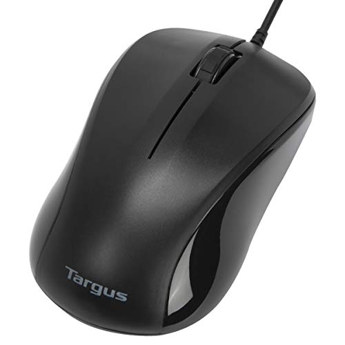 Targus AMU30EUZ 3 Button Optical USB Mouse, Schwarz von Targus