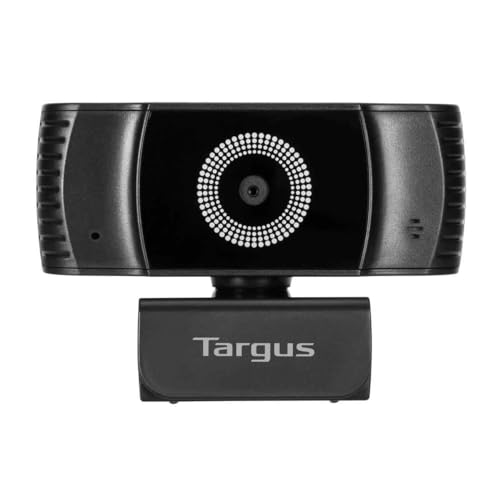 Targus AVC042GL Webcam Plus - Full HD 1080p-Webcam mit Autofokus (mit Schutzhülle) von Targus