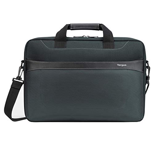 Targus Geolite Essential Umhängetasche Laptoptasche bis 15,6" Zoll mit eigenem Fach schlanke und leichte Aktentasche dunkles Petrol, TSS98401GL Mehrfarbig von Targus