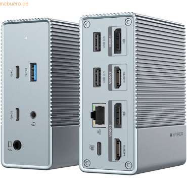 Targus Hyper HD GEN2 12-port Docking von Targus