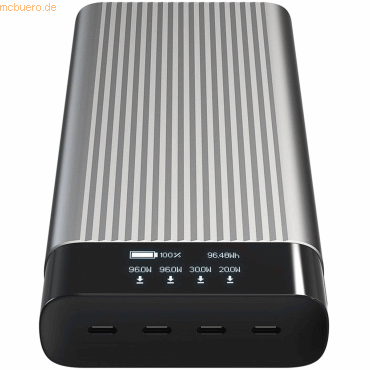 Targus Hyper HyperJuice 245W USB-C 100Wh Bat-Pack, OLED Display Targus Hyper HyperJuice 245W USB-C 100Wh Bat-Pack, OLED Display von Targus