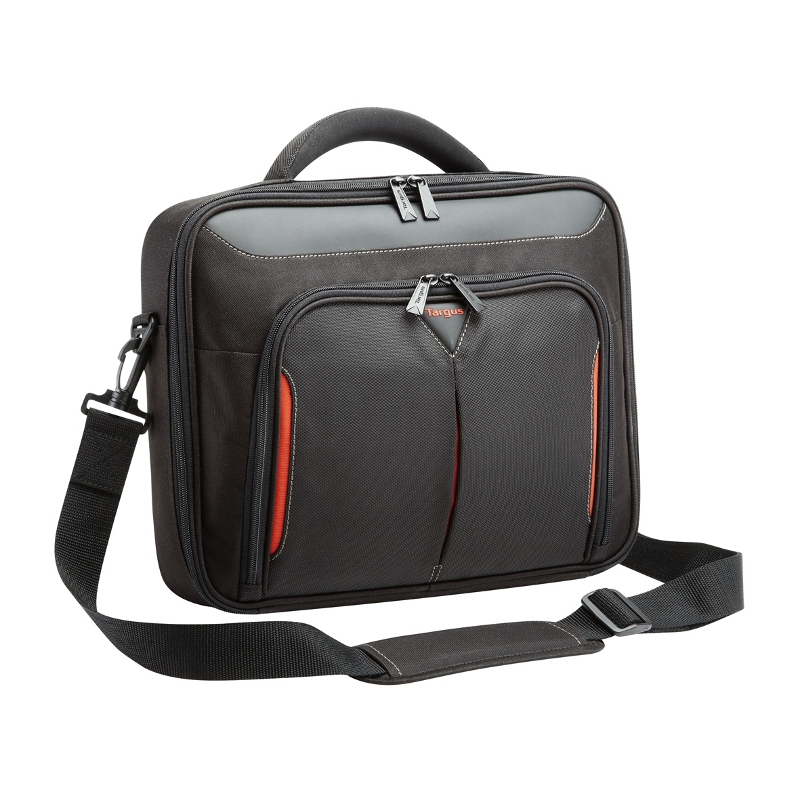 Targus Notebooktasche Laptoptasche Classic+ bis zu 15,6 " [schwarz/rot, bis 39,6cm (15,6")] von Targus