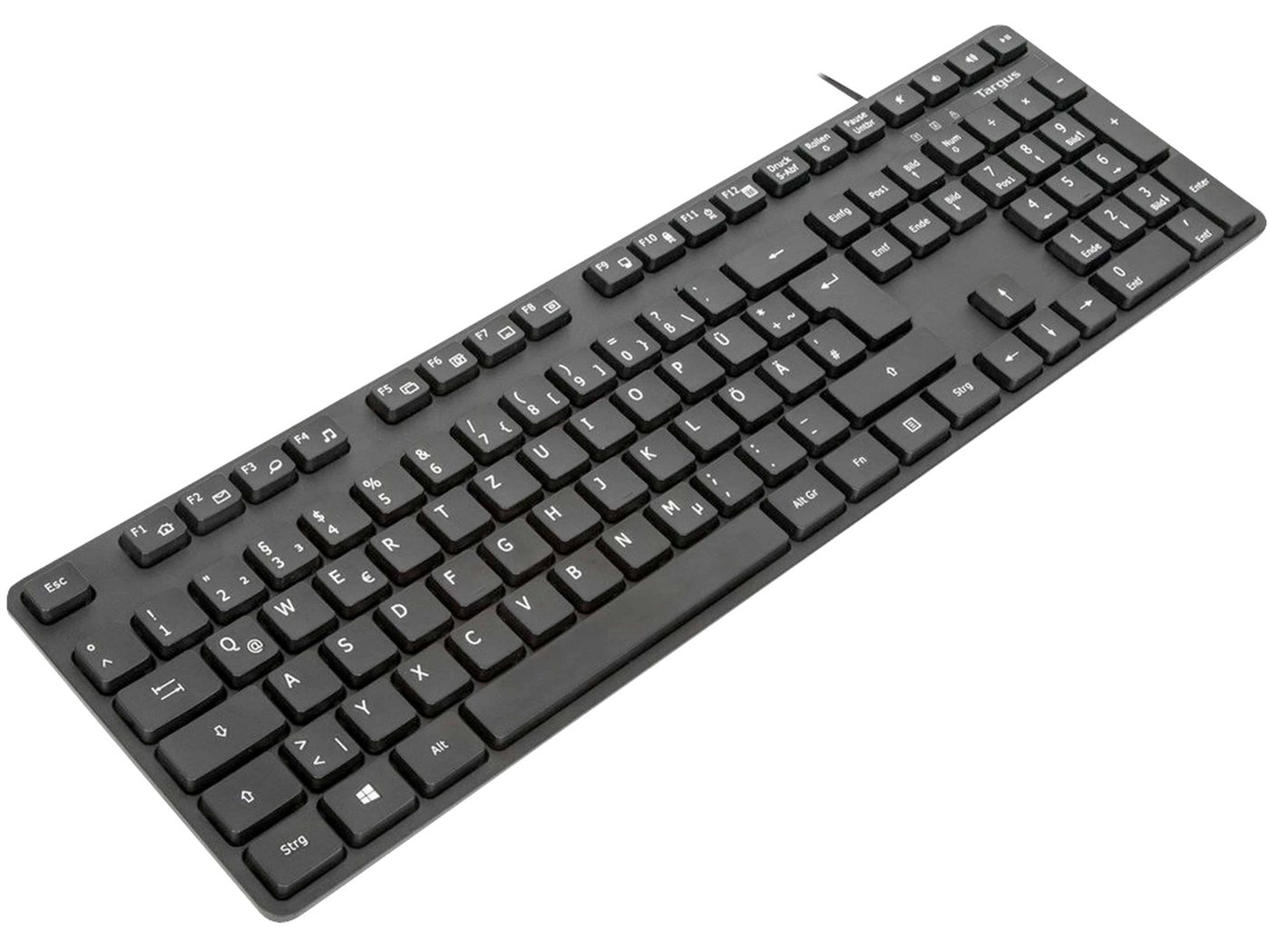 Targus TARGUS Tastatur AKB30DE, schwarz Tastatur von Targus