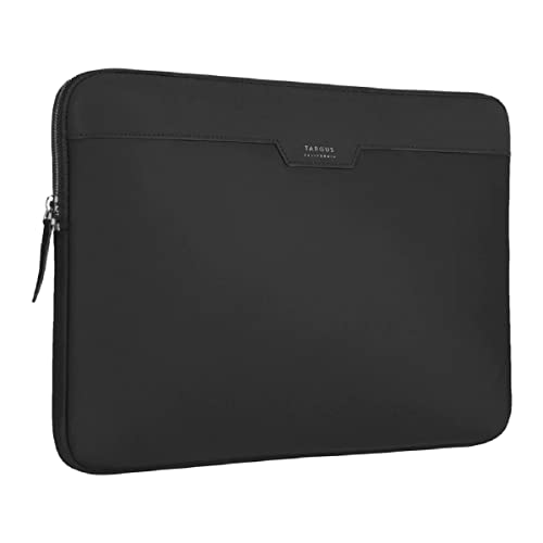 Targus TSS1001GL 11-12" Newport Hülse - Schwarz Hochdichtes, wasserabweisendes Twill-Nylon und Kunstlederakzente von Targus