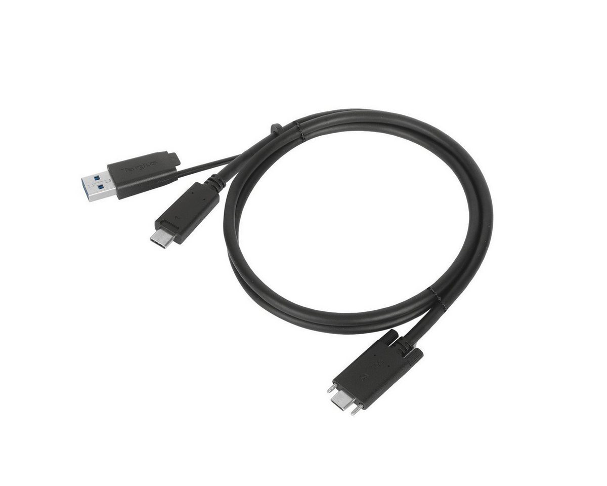 Targus USB-C zu USB-C Dock Kabel mit USB-A Tether Adapter USB-Kabel, USB Typ A, USB-C, (100 cm) von Targus