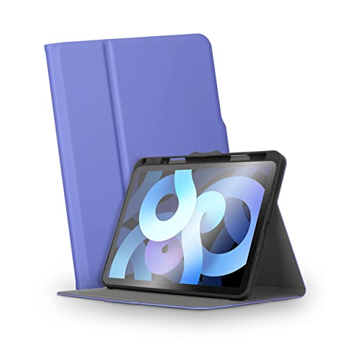 Targus VersaVu THZ93507GL Schutzhülle für iPad 10,9 Zoll (27,7 cm), iPad 10, 360 Grad drehbar, militärische Qualität, Fallschutz für 10,9 Zoll iPad 10. Generation 2022, magnetisch, Violett von Targus