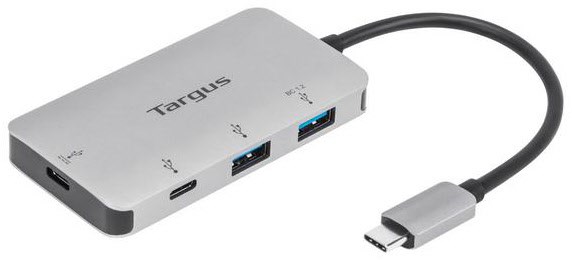 USB-C > 2x USB 3.2 Gen 1/2x USB-C Hub USB-C > 2x USB 3.2 Gen 1/2x USB-C Hub von Targus