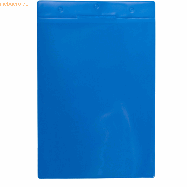 Tarifold Pro Kennzeichnungshülle A4 blau PVC VE=10 Stück von Tarifold Pro