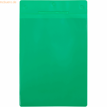 Tarifold Pro Kennzeichnungshülle A4 grün magnetisch PVC VE=10 Stück von Tarifold Pro