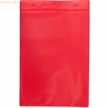 Tarifold Pro Kennzeichnungshülle A4 rot PVC VE=10 Stück Tarifold Pro Kennzeichnungshülle A4 rot PVC VE=10 Stück von Tarifold Pro