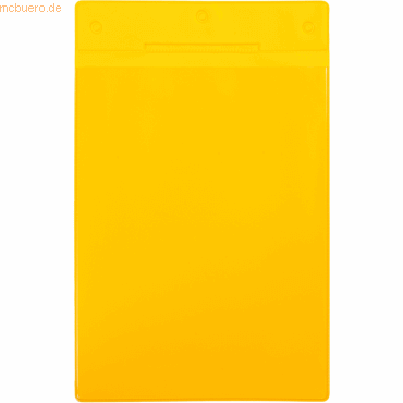 Tarifold Pro Kennzeichnungshülle A5 gelb PVC VE=10 Stück von Tarifold Pro