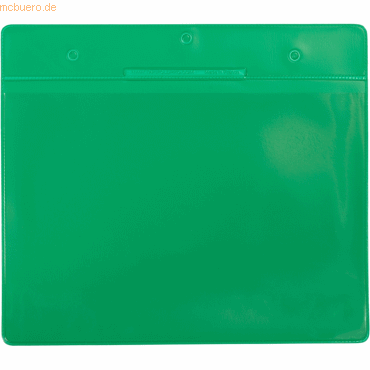 Tarifold Pro Kennzeichnungshülle A5 quer grün PVC VE=10 Stück von Tarifold Pro