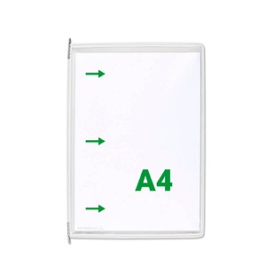20 tarifold Sichttafeln DIN A4 weiß, Öffnung seitlich 20 tarifold Sichttafeln DIN A4 weiß, Öffnung seitlich von Tarifold