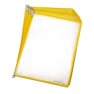 20 tarifold Sichttafeln mit 5 Aufsteckreitern Candy Line DIN A4 orange, Öffnung oben 20 tarifold Sichttafeln mit 5 Aufsteckreitern Candy Line DIN A4 orange, Öffnung oben von Tarifold