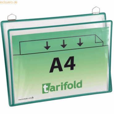 Tarifold Ablagehängetafeln 32x24cm grün VE=5 Stück von Tarifold