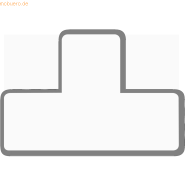 Tarifold Bodenkennzeichnungssymbol 'T' 150x50mm PVC selsbstklebend wei Tarifold Bodenkennzeichnungssymbol 'T' 150x50mm PVC selsbstklebend wei von Tarifold