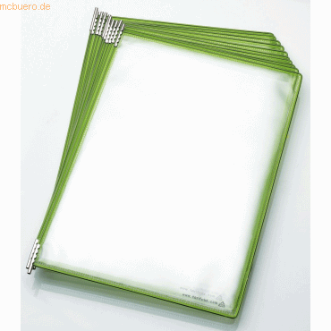 Tarifold Drehzapfentafel Candy Line PP A4 Rahmen transluzent grün VE=1 Tarifold Drehzapfentafel Candy Line PP A4 Rahmen transluzent grün VE=1 von Tarifold