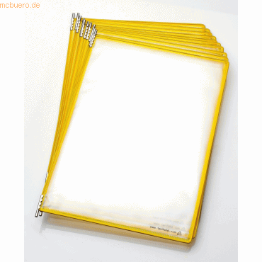 Tarifold Drehzapfentafel Candy Line PP A4 Rahmen transluzent orange VE Tarifold Drehzapfentafel Candy Line PP A4 Rahmen transluzent orange VE von Tarifold