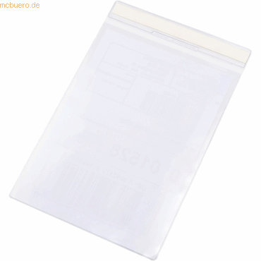 Tarifold Kennzeichnungshülle A4 hoch PVC selbstklebend transparent VE= Tarifold Kennzeichnungshülle A4 hoch PVC selbstklebend transparent VE= von Tarifold