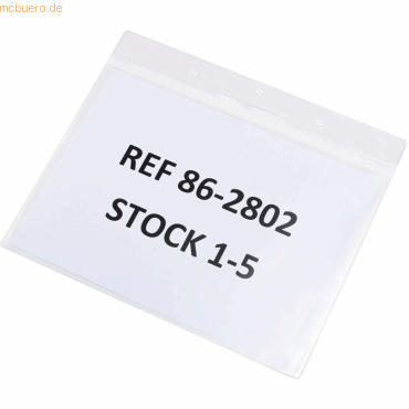 Tarifold Kennzeichnungshülle A4 quer VE=10 Stück transparent Tarifold Kennzeichnungshülle A4 quer VE=10 Stück transparent von Tarifold