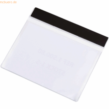 Tarifold Kennzeichnungshülle A5 quer magnetisch VE=10 Stück transparen Tarifold Kennzeichnungshülle A5 quer magnetisch VE=10 Stück transparen von Tarifold