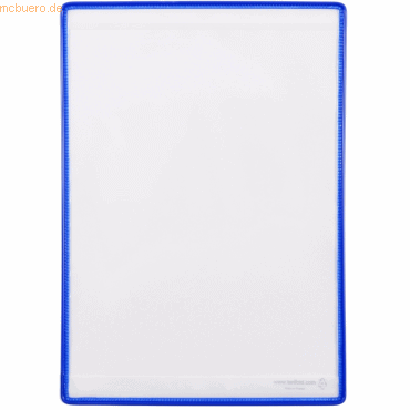 Tarifold Klarsichttafel standard A3 blau 5 Stück von Tarifold