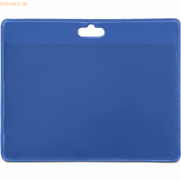 Tarifold Namensschild 70x100mm PVC blau VE=30 Stück von Tarifold
