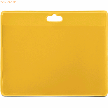 Tarifold Namensschild 70x100mm PVC gelb VE=30 Stück von Tarifold