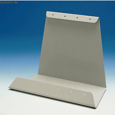 Tarifold Pultsockel für Sichttafelelemente für 10-30 Tafeln grau von Tarifold