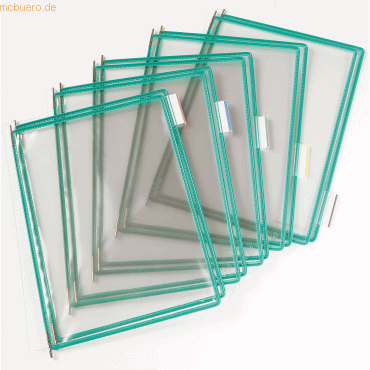 Tarifold Sichttafel A3 grün 10 Stück mit 5 Aufsteckreitern 50mm Tarifold Sichttafel A3 grün 10 Stück mit 5 Aufsteckreitern 50mm von Tarifold