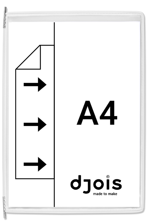 djois by tarifold Drehzapfentafel, DIN A4, weiß von Tarifold