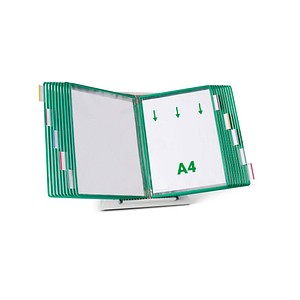tarifold Sichttafelsystem 434205 DIN A4 grün mit 20 St. Sichttafeln von Tarifold