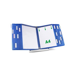 tarifold Sichttafelsystem 434301 DIN A4 blau mit 30 St. Sichttafeln von Tarifold