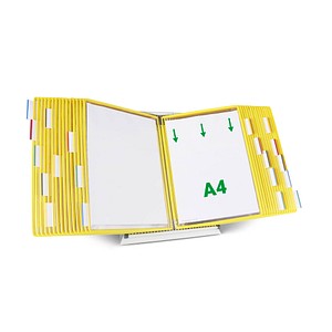 tarifold Sichttafelsystem 434304 DIN A4 gelb mit 30 St. Sichttafeln von Tarifold