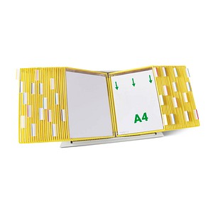 tarifold Sichttafelsystem 434504 DIN A4 gelb mit 50 St. Sichttafeln von Tarifold