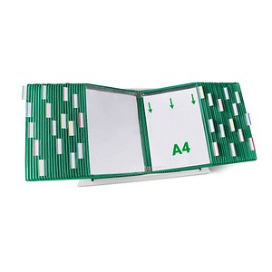 tarifold Sichttafelsystem 434505 DIN A4 grün mit 50 St. Sichttafeln von Tarifold