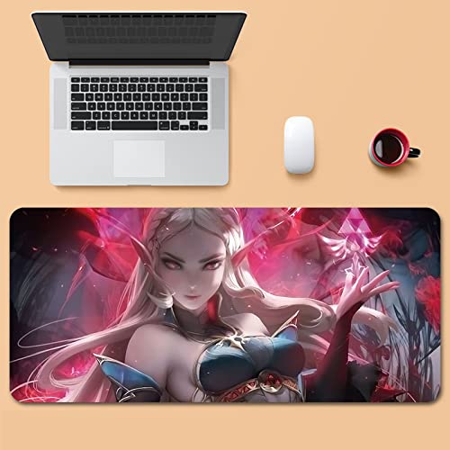 Mauspad Die Legende von Zelda 800x300mm Anime Mouse Pad,Extended XXL Large Professional Gaming Mausmatte, für Computer PC,A,700X300X3mm von Tarjerk