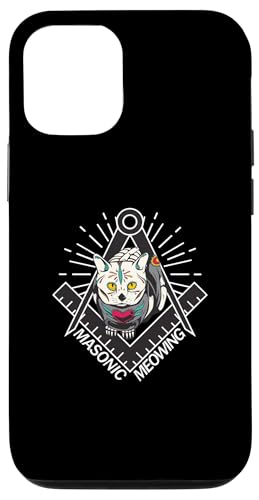Masonic Meowing Katze Freimaurer Templer Esoterik spiritual Hülle für iPhone 12/12 Pro Masonic Meowing Katze Freimaurer Templer Esoterik spiritual Hülle für iPhone 12/12 Pro von Tarot Astrologie Psychologie Zubehör set Geschenke