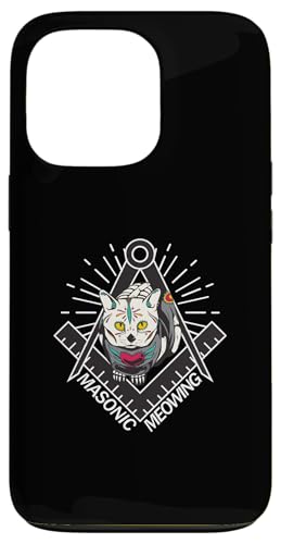 Masonic Meowing Katze Freimaurer Templer Esoterik spiritual Hülle für iPhone 13 Pro Masonic Meowing Katze Freimaurer Templer Esoterik spiritual Hülle für iPhone 13 Pro von Tarot Astrologie Psychologie Zubehör set Geschenke