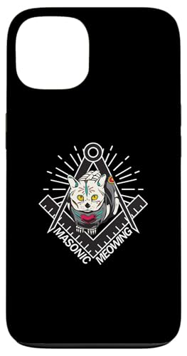 Masonic Meowing Katze Freimaurer Templer Esoterik spiritual Hülle für iPhone 13 Masonic Meowing Katze Freimaurer Templer Esoterik spiritual Hülle für iPhone 13 von Tarot Astrologie Psychologie Zubehör set Geschenke